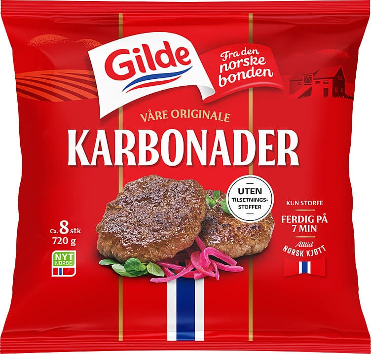 GILDE KARBONADER 720 g