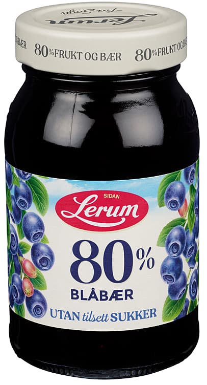 LERUM BLÅBÆRSYLTETØY 330 g