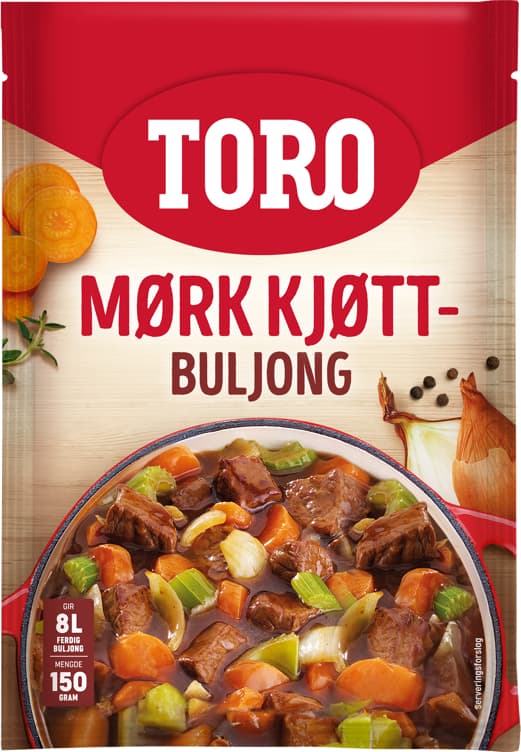 TORO BULJONGPULVER 150 g mørk