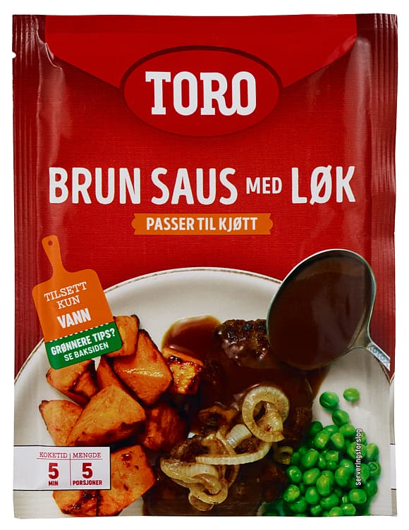 TORO BRUN SAUS 47 g m/løk