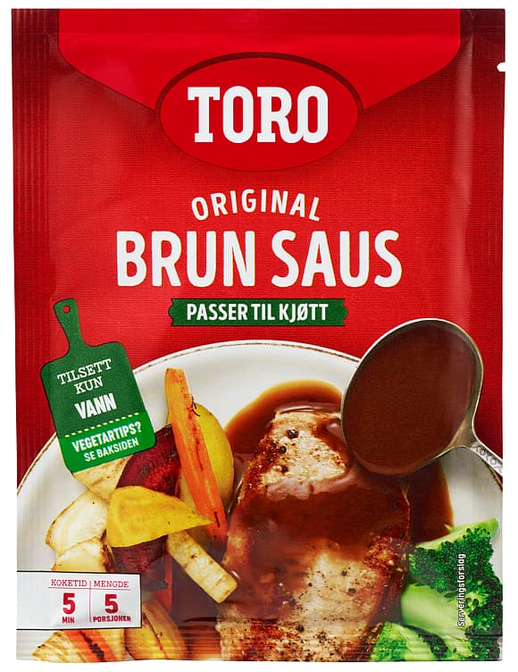 TORO BRUN SAUS 46 g u/løk