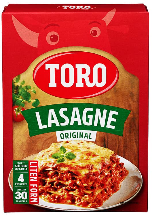 LASAGNE OVNSRETT TORO 202 g