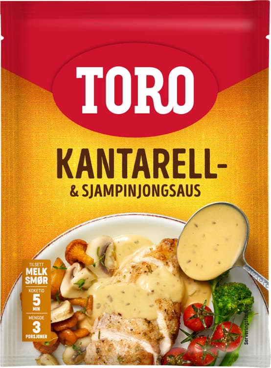 TORO KANTARELL-/SJAMPINJONGSAUS 23 g