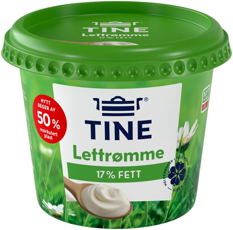 TINE LETTRØMME 17% 3 dl