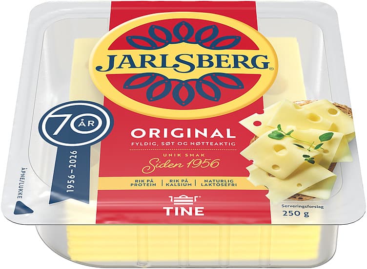 JARLSBERG I SKIVER 27% 250 g