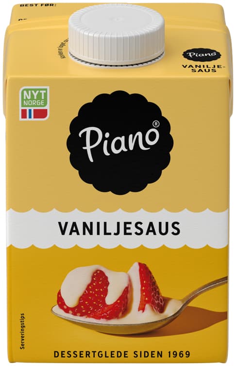 VANILJESAUS PIANO 5 dl