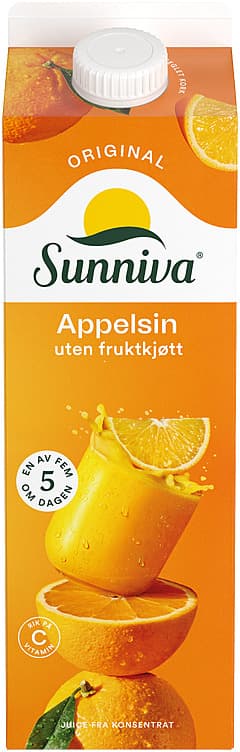 SUNNIVA APPELSINJUICE 1 l