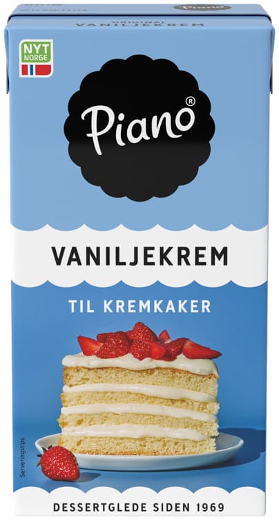 VANILJEKREM PIANO 500 ml