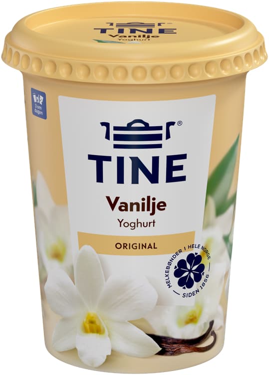 TINE YOGHURT VANILJE 500 g