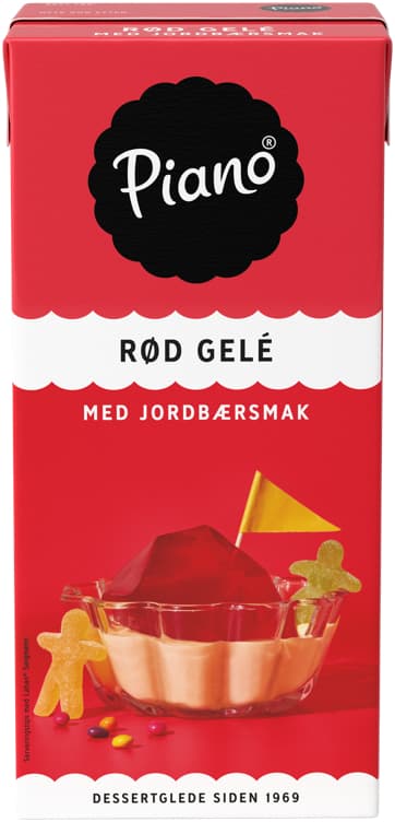 PIANO JORDBÆRGELÉ 1 l