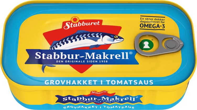 STABBUR-MAKRELL 110 g hakket filet