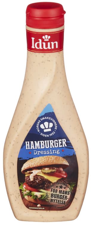 HAMBURGERDRESSING 470 ml Idun
