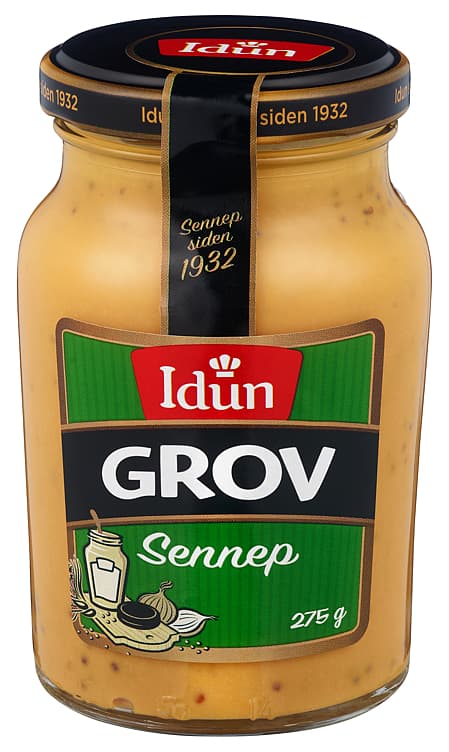 IDUN SENNEP GROV 275 g
