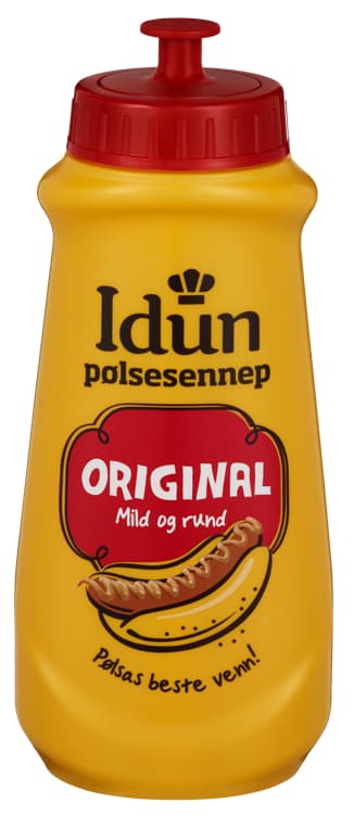 PØLSESENNEP 490 g Idun