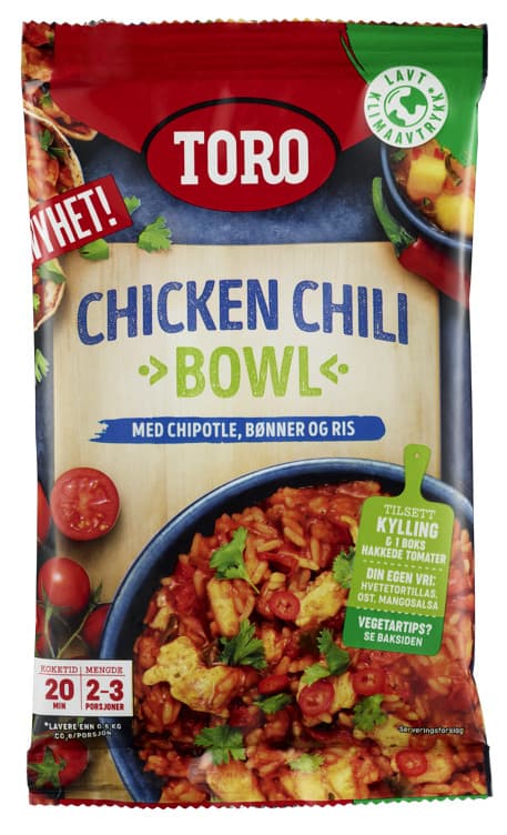 TORO CHICKEN CHILI BOWL 170 g