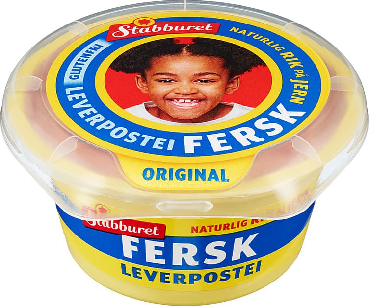 LEVERPOSTEI Fersk 150g stabburet