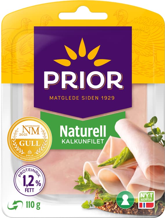 PRIOR KALKUNFILET 110 g naturell