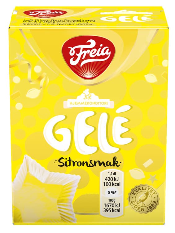 FREIA SITRONGELE 125 g
