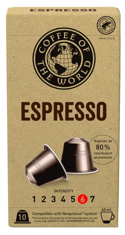 COTW ESPRESSO Kapsel 10stk