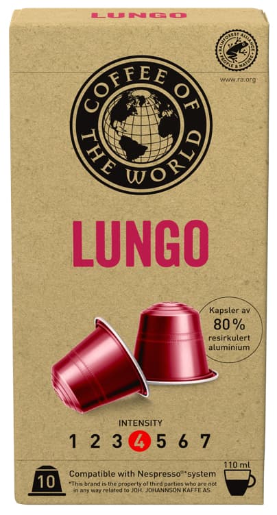 COTW LUNGO Kapsel 10stk