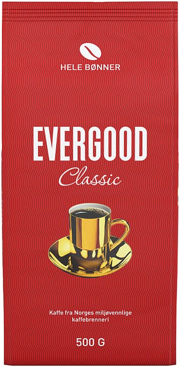EVERGOOD CLASSIC 500 g hele bønner