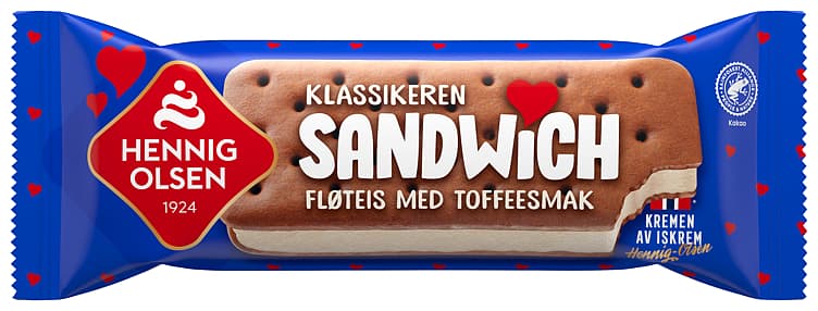 SANDWICH TOFFEE 110 ml Hennig-Olsen