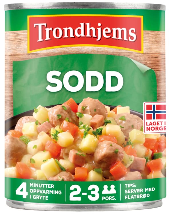 TRONDHJEMS SODD 850 g boks