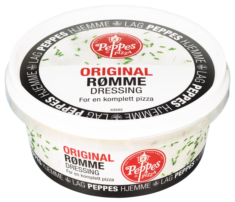 PEPPES RØMMEDRESSING 125 g original