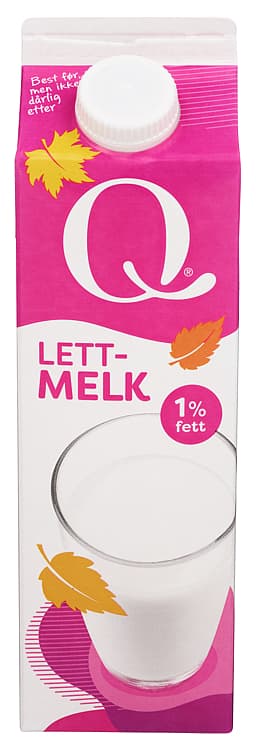 Q LETTMELK 1% 1 l