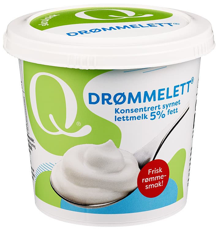 Q-DRØMMELETT 5% 300 G