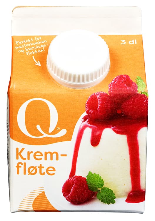 Q-KREMFLØTE 0.3 l