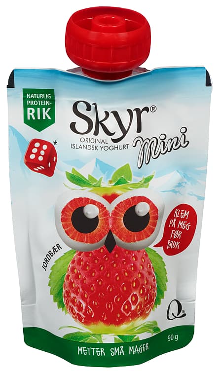 SKYR MINI JORDBÆR 90 g