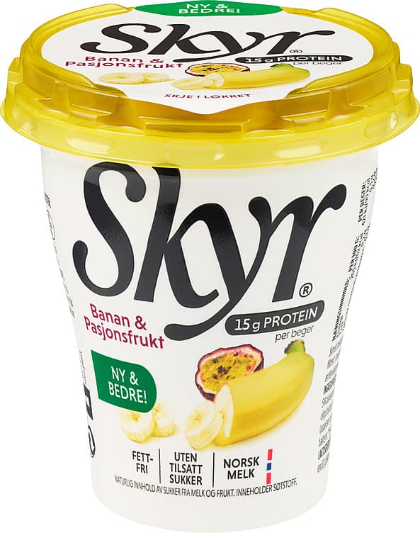 SKYR Banan&pasjonsfrukt 160g q