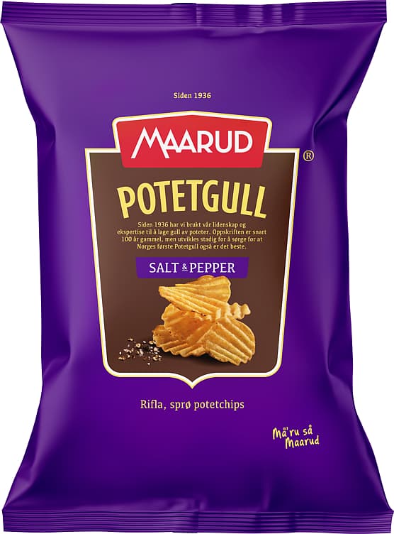 POTETGULL SALT & PEPPER 250 g maarud