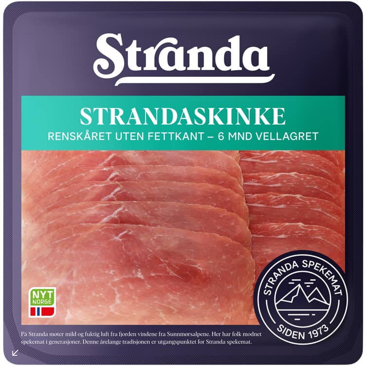 STRANDASKINKE 120 g renskåret