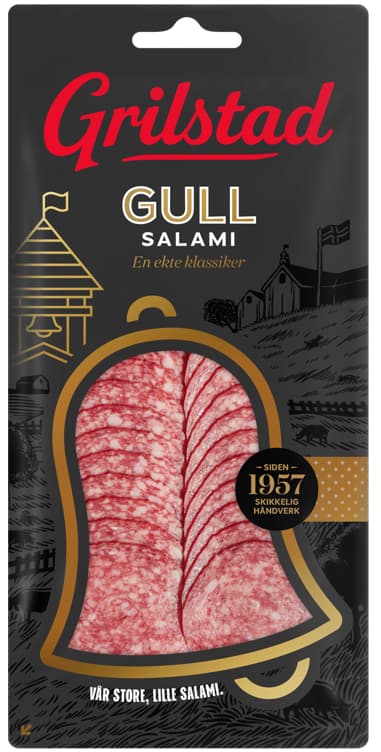 GULLSALAMI 150 g Grilstad