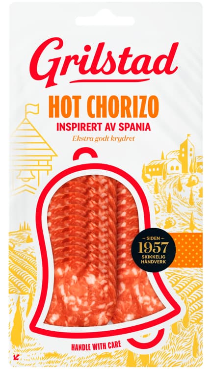 HOT CHORIZO 100g grilstad