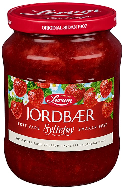 JORDBÆRSYLTETØY 800g lerum