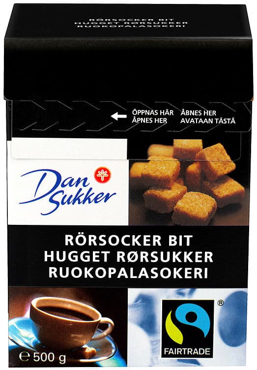RÅSUKKER BITER 500G Danisco