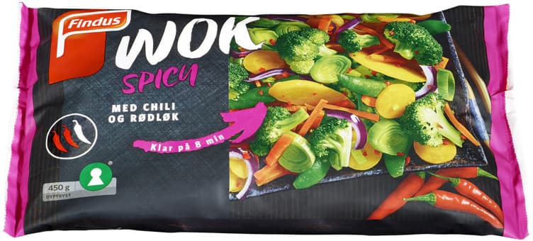 FINDUS WOK SPICY 450 g
