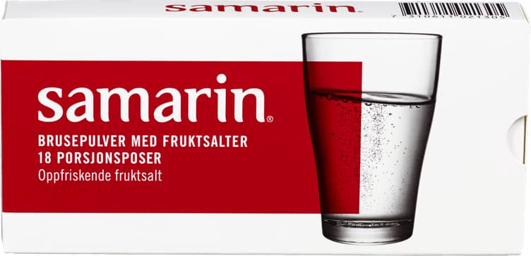 SAMARIN FRUKTSALT 18Porsj.