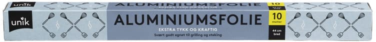ALUMINIUMSFOLIE TYKK 45CMX10M UNIK