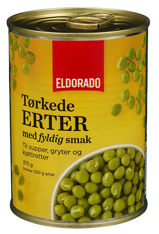 ELDORADO ERTER TØRREDE 410 g
