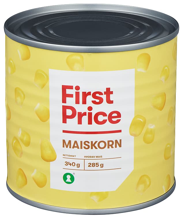 MAISKORN 340 g First Price