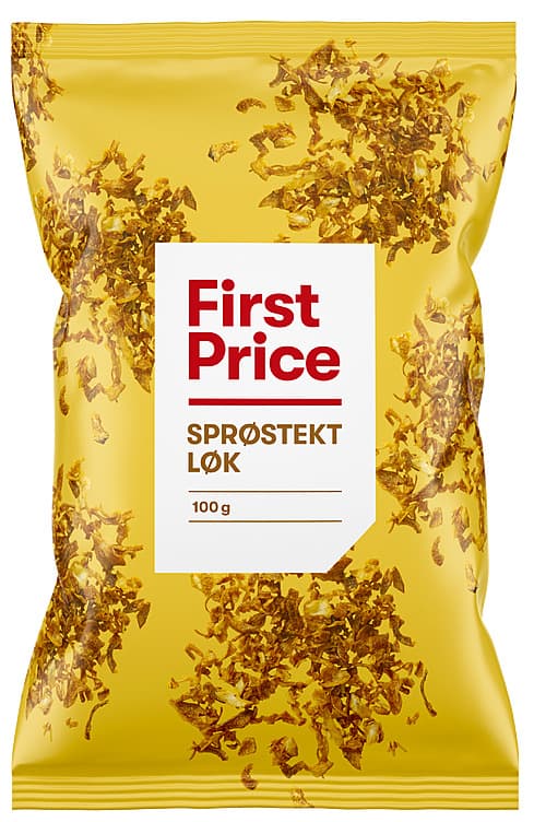 SPRØSTEKT LØK 100G FIRST PRICE