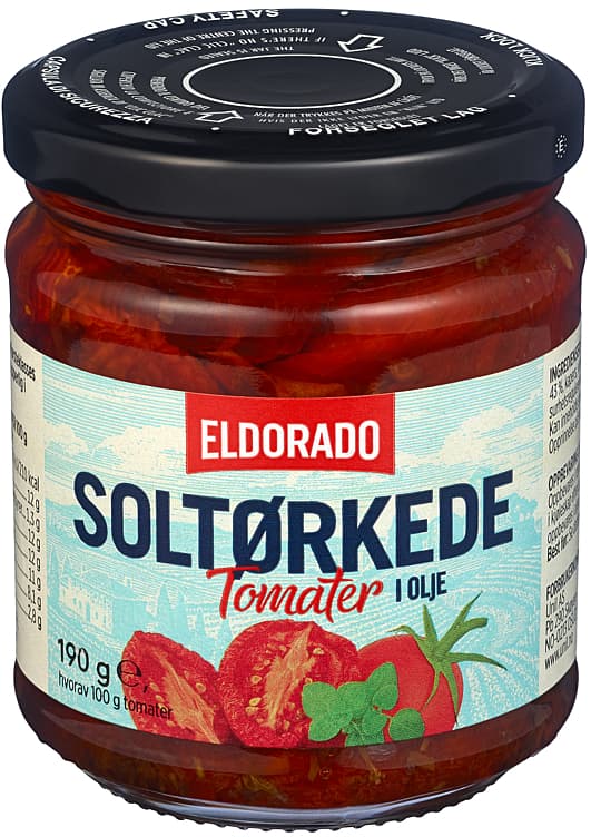 TOMATER SOLTØRKEDE 200 g Eldorado
