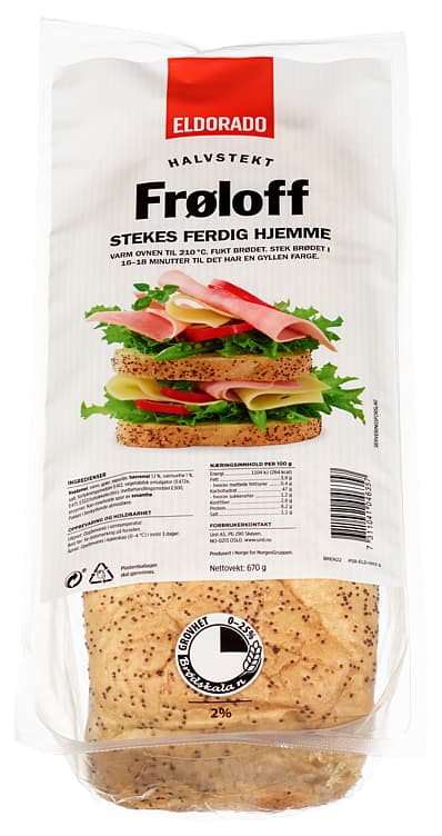 FRØLOFF LETTSTEKT 670G ELDORADO