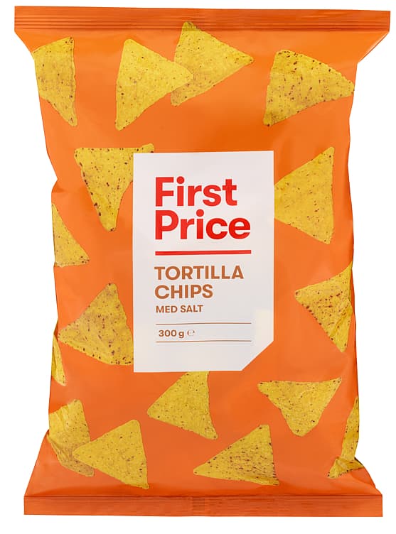 TORTILLACHIPS SALT 300g first price