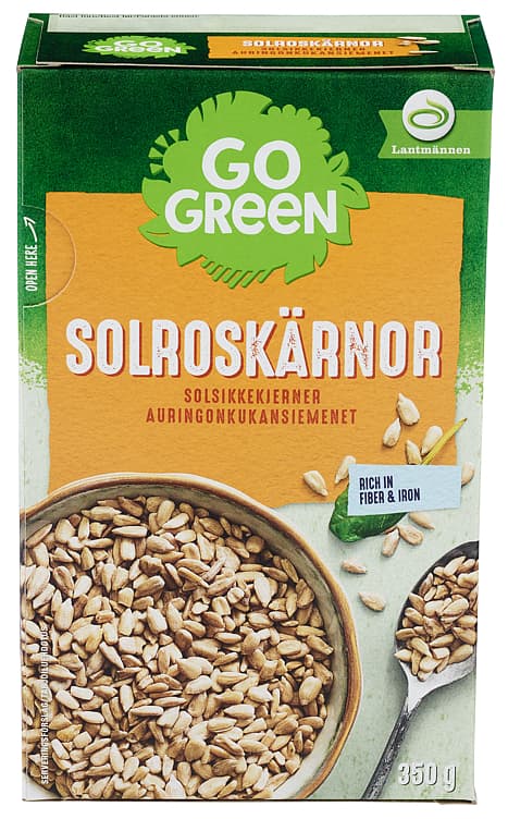 SOLSIKKEKJERNER 350G GOGREEN