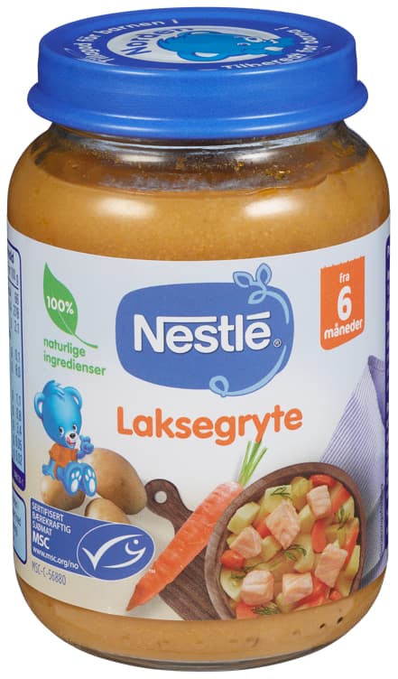 LAKSEGRYTE 190 g 6 mnd Nestle